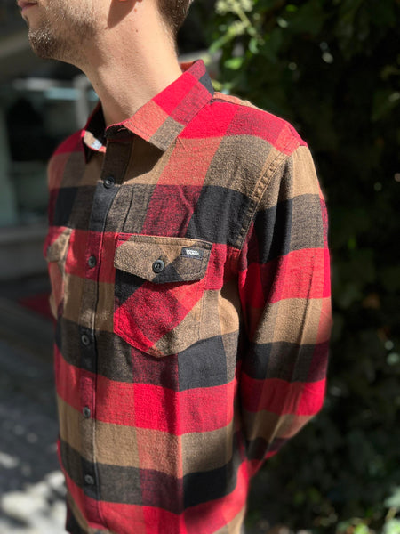 Vans Box Flannel Shirt (rot)