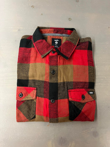 Vans Box Flannel Shirt (rot)