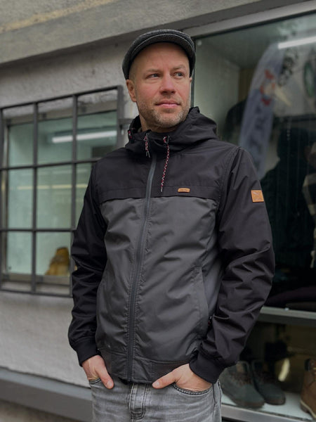 IRIEDAILY achterdeck jacket (black)