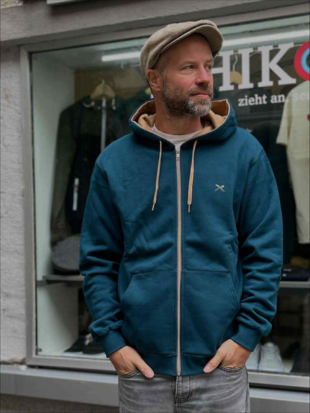 Iriedaily Mini Flag 2 Zip Hood (pacific)