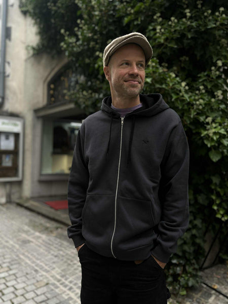 Iriedaily Mini Flag 2 Zip Hood (coal)