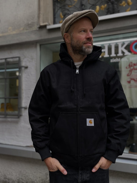 CARHARTT WIP active winter jacket (black)