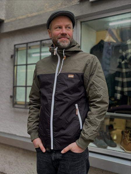 IRIEDAILY auf deck jacket (black olive)